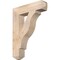 Ekena Millwork Funston Craftsman Smooth Bracket, Douglas Fir, 5 1/2"W x 26"D x 34"H BKT06X26X34FST04SDF - alternate 1